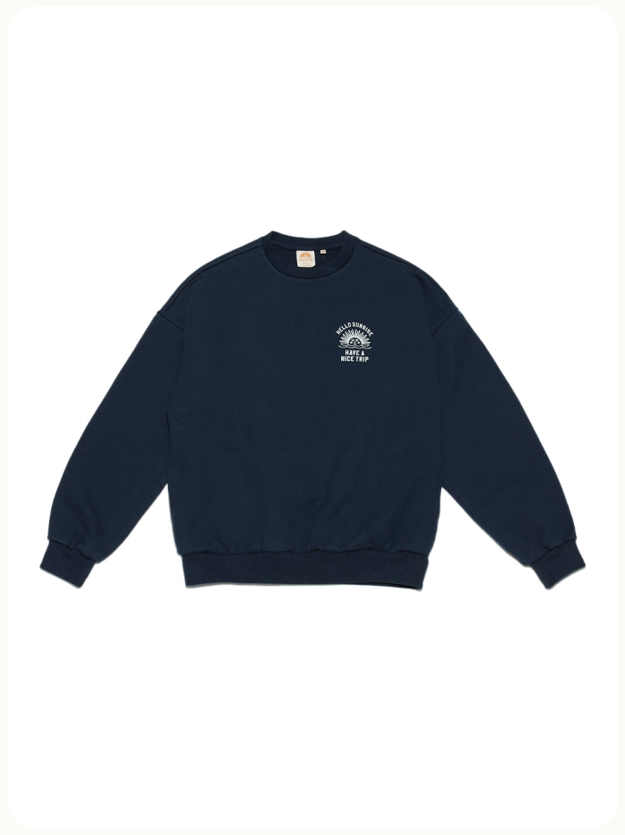 HS Mini Arch Logo Sweatshirt_Navy